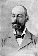 The late Lord Randolph Churchill: latest portrait of Lord Randolph Churchill, 1895. Creator: Frank Davey.