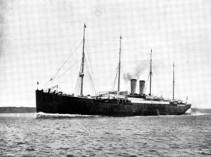 The Loss of the North German Lloyd steam-ship "Elbe,"..., 1895. Creator: Symonds.