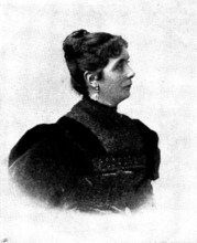 Ten Days in Bosnia: Madame de Kallay, 1895. Creator: Charles Scolik.