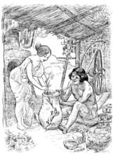 A Happy Union: the Arts applied to Industry, 1895. Creator: Bordier.