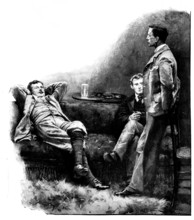 Eve's Ransom..."The idea is that you should go on with us", 1895. Creator: George Meisenbach.