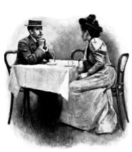 Eve's Ransom..."Something has been proposed to me," said Hilliard, 1895. Creator: George Meisenbach.