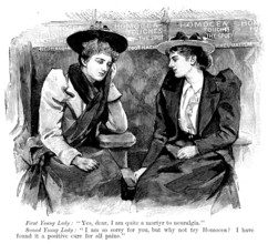 Advertisement for Homocea, 1895. Creator: Unknown.