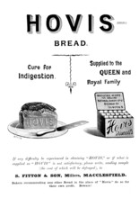 Advertisement for Hovis Bread and Biscuits, 1895. Creator: Unknown.