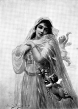 La Fiancée, 1895. Creator: Andre & Sleigh.