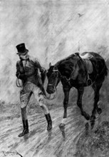 Returning, 1895. Creator: Art Reproduction Company Ltd.