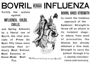 Advertisement for Bovril, 1895. Creator: Unknown.