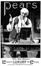 Advertisement for Pears' Soap, 1895. Creator: Unknown.