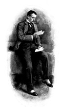 Eve's Ransom...How much of this could he believe?, 1895. Creator: George Meisenbach.