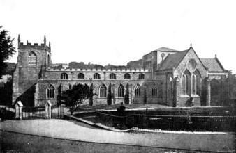 The Cathedrals of Great Britain: Bangor Cathedral, 1895. Creator: Francis Frith & Co.