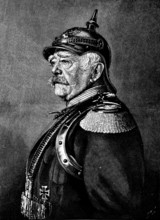 Prince Bismarck, who attains his eightieth birthday on April 1, 1895. Creator: P Naumann.
