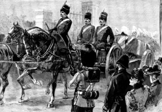 The Funeral of Field-Marshal Sir Patrick Grant, 1895. Creator: P Naumann.