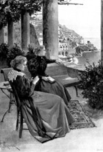 Adam Johnstone's Son: "I sometimes think one's past life is written in a foreign language"..., 1895. Creator: George Meisenbach.