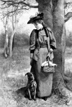 An April Shower, 1895. Creator: R. Taylor.