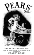 Advertisement for Pears' Soap, 1895. Creator: Unknown.