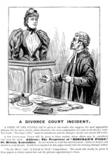 Advertisement for Beecham's Pills, 1895. Creator: Unknown.