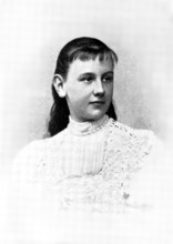 Wilhelmina, Queen of the Netherlands, 1895. Creator: Richard Kameke.