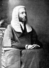 The Right Hon. A. W. Peel, Speaker from 1884 to April 1895, (1895).  Creator: Alexander Bassano.