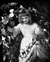 Pictures from the New Gallery: Wreaths and Smiles - Miss Blanche Jenkins, 1895. Creators: Unknown, Blanche Jenkins.