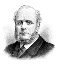 The late Mr. W. Saunders, M.P., 1895. Creator: P Naumann.