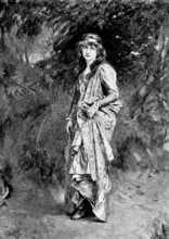 Pictures from the Royal Academy: "And Will He Not Come Again?" - E. J. Gregory, A.R.A., 1895. Creator: George Meisenbach.