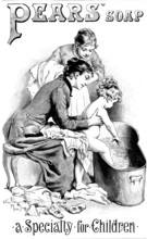 Advertisement for Pears' Soap, 1895. Creator: Unknown.