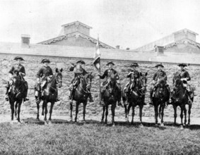 The Military Tournament at the Agricultural Hall: Period 1751, (1895). Creator: Unknown.