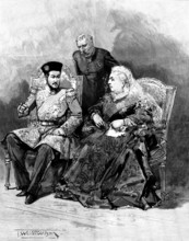 ...The Ameer of Afghanistan's son, His Highness the Shahzada Nasrullah Khan, at Windsor Castle, 1895 Creator: P Naumann.