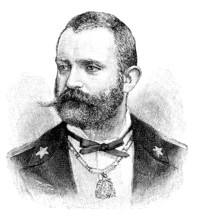 The Duke of Genoa, Commander of the Italian Fleet, 1895. Creator: P Naumann.