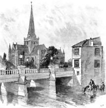 The Royal Agricultural Society at Darlington: the new bridge, Darlington, 1895. Creator: R. Taylor.