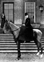 The Duc d'Aosta's Marriage with Princess Hélène of Orleans: the Princess, 1895. Creator: Russell & Sons.