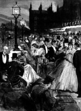 The Reception given by the Speaker's Wife, Mrs. Gully, at the House of Commons..., 1895. Creator: R. Taylor & Co..