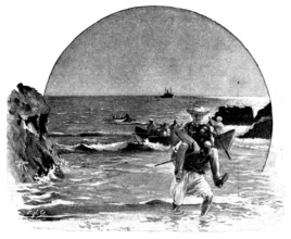 A Visit to Tafilet: landing in Saffi, 1895. Creator: Carl Hentschel.