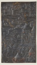 Leaf from Thenaud's TRIUMPHES: The Triumph of Force, 1517. Creator: Master of Thenaud's Triomphes.
