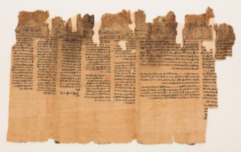 The Book of the Dead of Nes-Min, Section 2, c200-30 BC. Creator: Unknown.