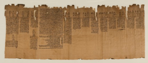 The Book of the Dead of Nes-Min, Section 5, c200-30 BC. Creator: Unknown.