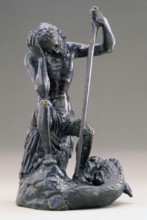 Jason Resting after Slaying the Dragon, early 20th century. Creator: Unknown.