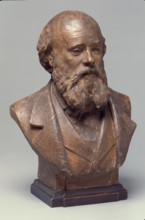 Portrait of a Man, c1855. Creator: Albert Ernest Carrier de Belleuse.