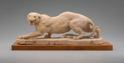 Snarling Jaguar, between 1831 and 1832. Creator: Antoine-Louis Barye.