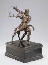 Hercules and the Arcadian Stag, early 17th century. Creator: Antonio Susini.