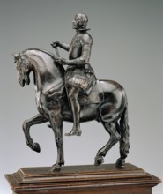 Don Gaspar de Guzman, Duke of San Lucar, known as the Count-Duke of Olivares...between 1630 and 1635 Creator: Francesco Fanelli.