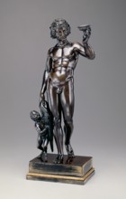 Bacchus and a Young Satyr, c1640. Creator: Giovanni Francesco Susini.