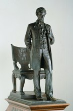 Abraham Lincoln: The Man, modelled 1884-87, cast between 1913 and 1917. Creator: Augustus Saint-Gaudens.