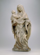 Virgin and Child, c1455. Creator: Circle of Juan de la Huerta School of Dijon.