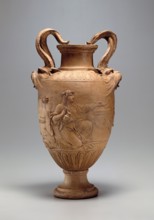 Double-Handled Vase with Relief of Sacrifice to Venus, 1766. Creator: Claude Michel.