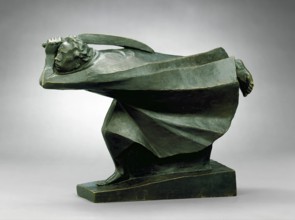 The Avenger, 1914, cast 1930. Creator: Ernst Barlach.