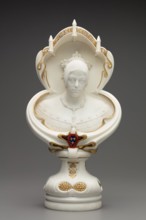 Portrait bust of Marie-Caroline de Bourbon-Sicile, Duchesse de Berry, 1840. Creator: Félicie de Fauveau.