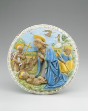 Adoration of the Christ Child, c1525. Creator: Giovanni della Robbia.