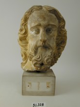 Head of Christ, 14th century. Creators: Guillaume de Nourriche, Robert de Launay.