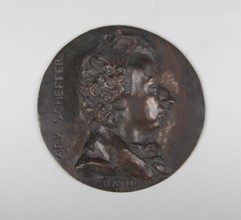 Ary Scheffer, 1828. Creator: Pierre-Jean David d'Angers.